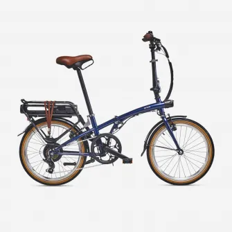 Decathlon Bicicleta pliabila electrica E FOLD 500 Albastru, universala
