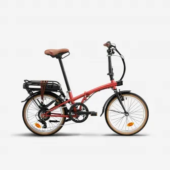 Decathlon Bicicleta pliabila electrica E FOLD 500 Rosu, universala