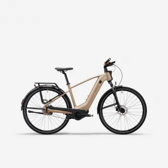 Decathlon Bicicleta polivalenta electrica cu motor automat Owuru cadru inalt, E-ACTV 900, XL