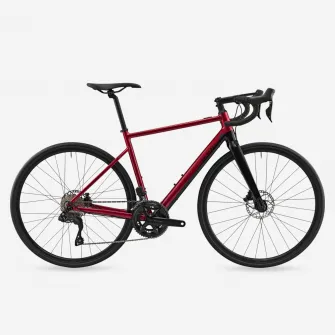 Decathlon Bicicleta sosea electrica E-EDR AF Shimano 105 DI2 rosu, XL