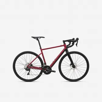 Decathlon Bicicleta sosea electrica E-EDR AF Shimano 105 rosu, M
