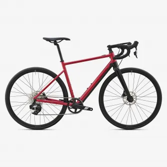 Decathlon Bicicleta sosea electrica E-EDR AF Sram APEX AXS rosu, XL