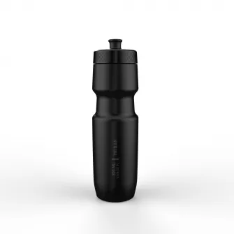 Decathlon Bidon ciclism SOFTFLOW 800ML Negru, Marime unica