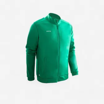 Decathlon Bluza de trening Fotbal Essential Verde Barbati, M