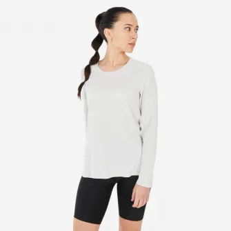 Decathlon Bluza Drumetie la Munte MH500 Bej Dama, S