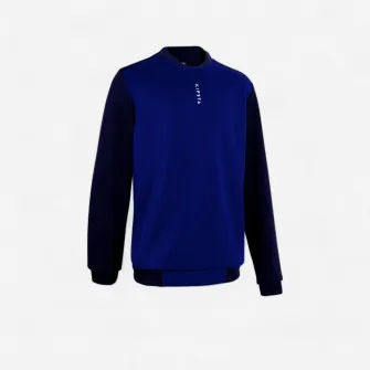 Decathlon Bluza Fotbal ESSENTIEL CLUB Albastru-Bleumarin Barbati, 7-8 Ani