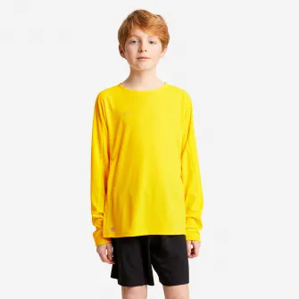 Decathlon Bluza Fotbal VIRALTO CLUB Galben Copii, 12-13 Ani
