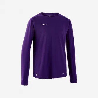 Decathlon Bluza Fotbal VIRALTO CLUB Mov Copii, 7-8 Ani