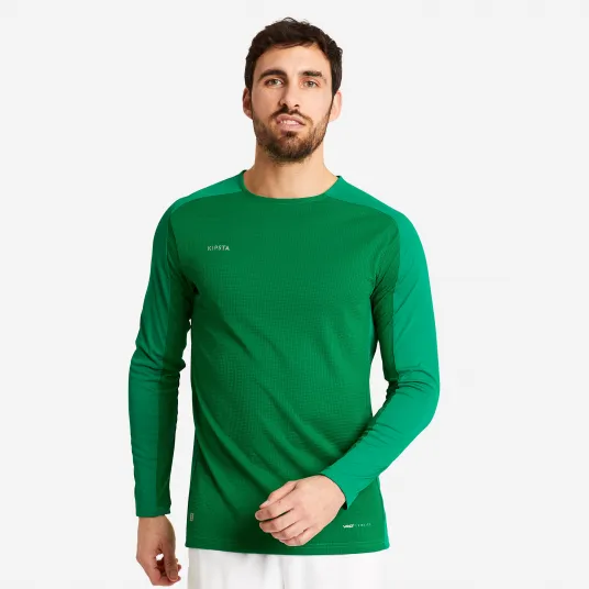 Decathlon Bluza Fotbal VIRALTO CLUB Verde Barbati, XL