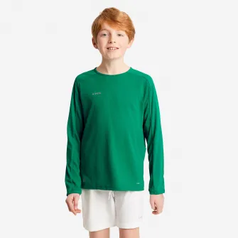 Decathlon Bluza Fotbal VIRALTO CLUB Verde Copii, 12-13 Ani