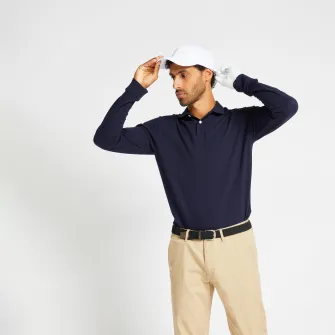 Decathlon Bluza Polo Golf MW500 Bleumarin Barbati, 2XL
