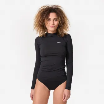 Decathlon Bluza Surf Anti-UV Negru Dama, 2XL