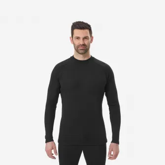 Decathlon Bluza termica calduroasa si confortabila 100 Negru Barbati, M