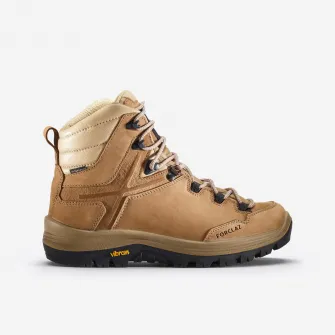 Decathlon Bocanci Inalti din piele Impermeabili Trekking MT500 VIBRAM Dama, 38