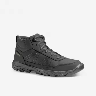 Decathlon Bocanci Mid Drumetie in natura NH100 Negru Barbati, 41