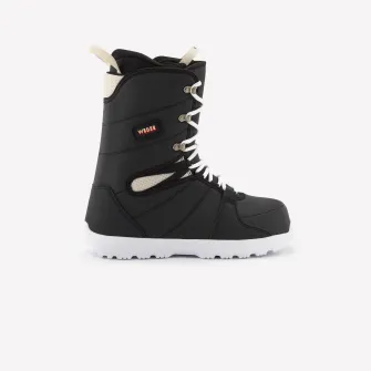 Decathlon Boots de snowboard flexibili si confortabili SNB 100 Negru Barbati, 36