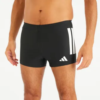 Decathlon Boxeri de inot ADIDAS 3 benzi Negru-Alb Barbati, 40