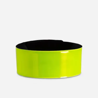 Decathlon BRATARA PENTRU VIZIBILITATE CICLISM GALBEN FLUORESCENT