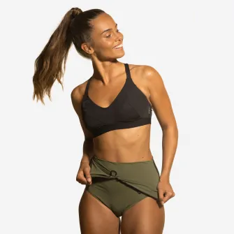 Decathlon Bustiera Aquabra Negru Dama, EU:80D  FR:95D