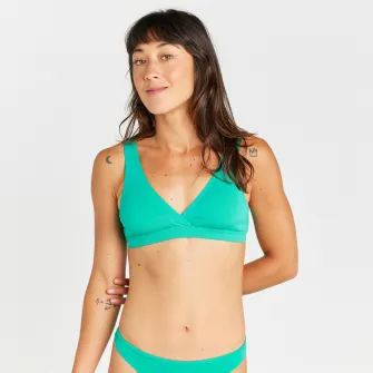 Decathlon Bustiera de baie Toate marimile - 6.50 Verde Dama, 2