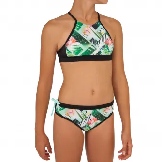 Decathlon Bustiera Surf BAHA 900 Verde Fete, 12-13 Ani