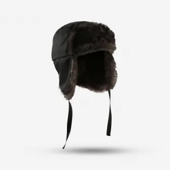 Decathlon Caciula schi FIRSTHEAT Negru Adulti, Marime unica