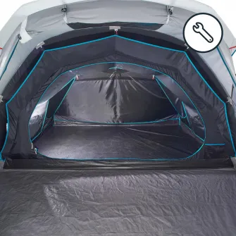 Decathlon Camera + Folie de sol AIR SECONDS 4 FRESH&BLACK, Marime unica