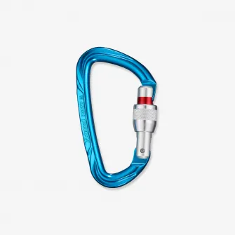 Decathlon Carabiniera cu filet Escalada / Alpinism Rocky M Albastru, Marime unica