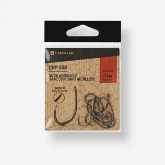 Decathlon Carlig 500 Barbless fara spini pescuit la crap, 2