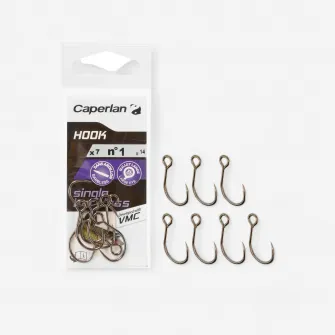 Decathlon Carlig simplu fara barbeta pescuit, 8