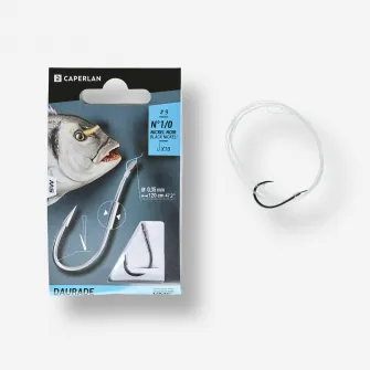 Decathlon Carlige legate pescuit marin dorada, 8