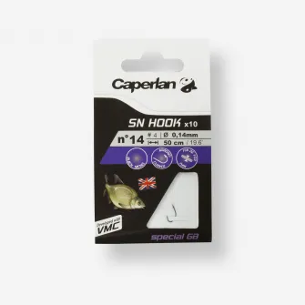 Decathlon Carlige Legate Pescuit SN Hook Special GB, 20