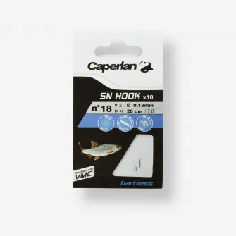 Decathlon Carlige Legate SN HOOK Barbless, 20