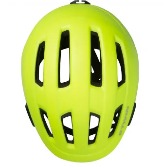 Decathlon Casca ciclism in oras 500 Galben Fluorescent Adulti, 53-57 CM