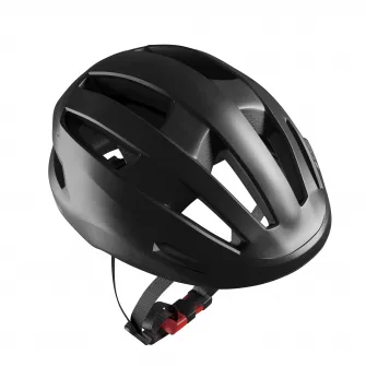 Decathlon Casca ciclism in oras 500 Negru, 56-61 CM