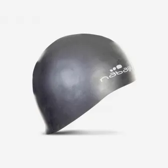 Decathlon Casca de inot din silicon subtire Marime unica Gri, universala