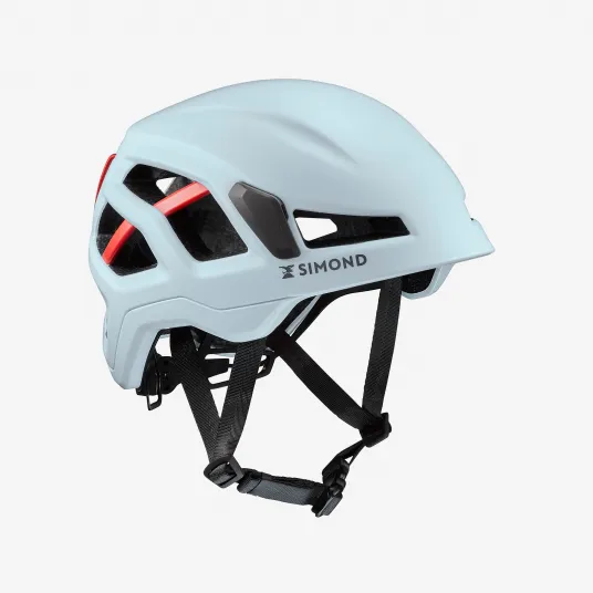 Decathlon Casca Escalada/Alpinism EDGE Alb-Rosu Adulti, S/52-55cm