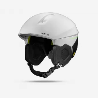 Decathlon Casca Schi PST 900 Alb-Negru Adulti, S/52-55cm