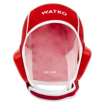 Decathlon Casca water polo Easyplay Rosu Juniori, Marime unica