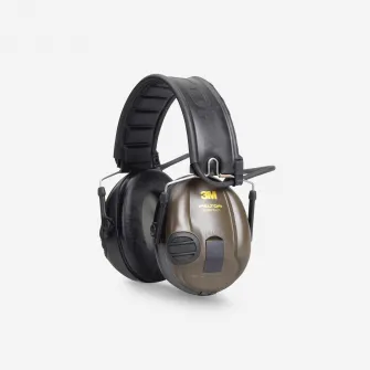 Decathlon Casti anti-zgomot SportTac Active - Portocaliu-Verde, Marime unica
