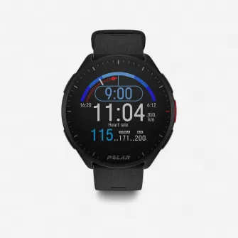 Decathlon Ceas GPS cu senzor cardio Pacer S/L Negru, Marime unica