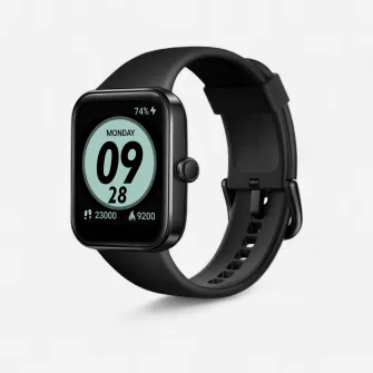 Decathlon Ceas Smartwatch multisport cardio CW500 M Negru, Marime unica