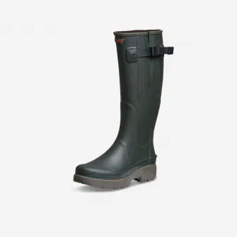 Decathlon Cizme cauciuc 520 activitati sportive in natura verde barbati, 41