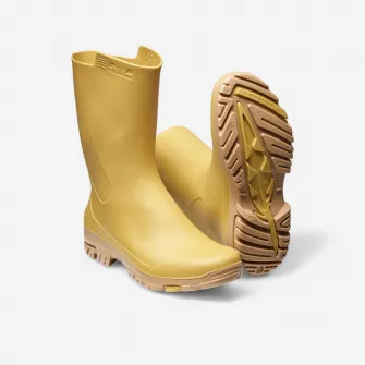 Decathlon Cizme de ploaie 100 Galben Dama, 39/40
