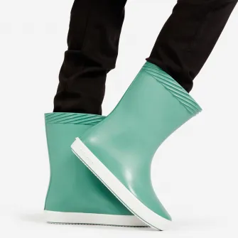 Decathlon Cizme de ploaie navigatie 100 Kaki Copii, 21/22