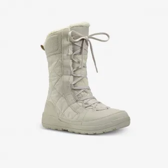 Decathlon Cizme Inalte siret Impermeabile Calduroase Drumetie zapada SH500 Albastru Dama, 37