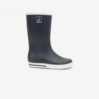 Decathlon Cizme navigatie, cizme de ploaie cauciuc 500 Navy Adulti, 43
