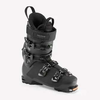 Decathlon CLAPARI SCHI ALPIN FREERIDE FREERANDO WEDZE FR 500 LOWTECH FLEX 100 ADULTI, 24-24,5cm