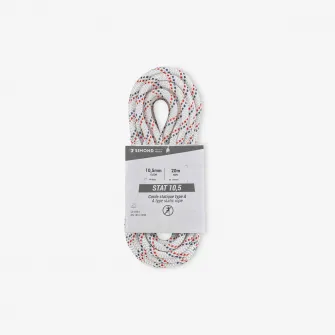 Decathlon Coarda Semi-Statica 10,5mm x 20m Alb, Marime unica