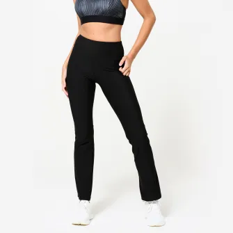 Decathlon Colanti 100 croiala dreapta Fitness Cardio Negru Dama, 2XL / W38 L31